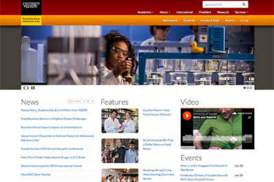 U of G Homepage Gets New Look