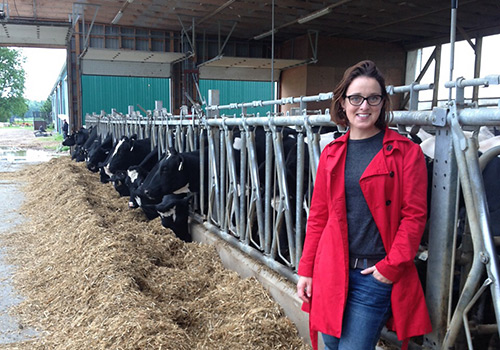 University of Guelph professor Christine Baes, photo.