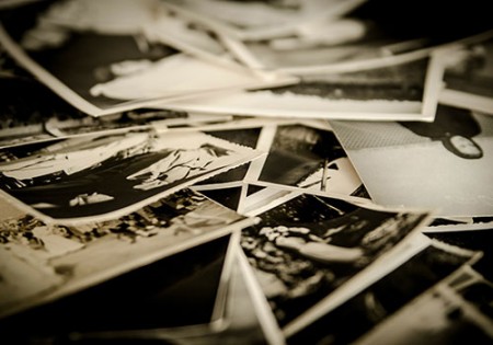 Old photos and research into scrapbooking at the University of Guelph