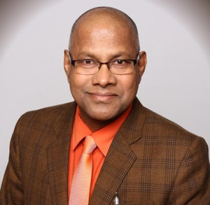 Dr. Amar Mohanty poses for a portrait