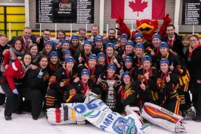 Gryphon Women Win Hockey Championship, Track and Field Athletes Bring Home Silver