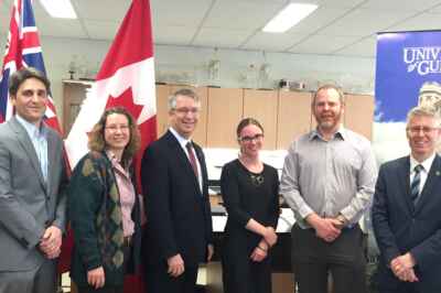 U of G Research Leaders Get $600,000 in Federal Support