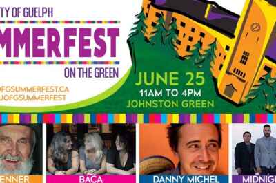 Summerfest Kicks Off U of G Canada 150 Celebrations