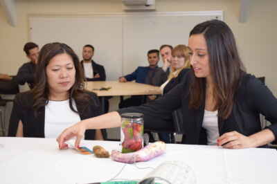 Federal Minister Gets Down to U of G Business