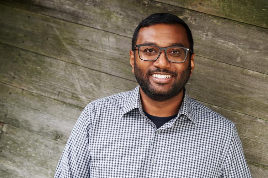 headshot of Prof. Dave Guyadeen