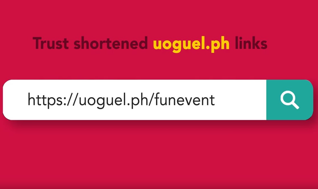 Screen shot from URL shortener video