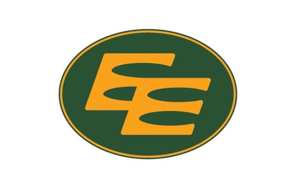 The double-E logo of the Edmonton Eskimos