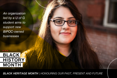 U of G Student Launches Organization to Support BIPOC Businesses