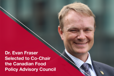 U of G Plays Key Role in Canadian Food Policy Advisory Council