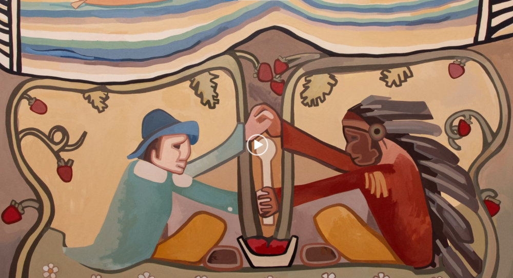 Two Row Wampum and the Dish with one Spoon - Jessie Buchanan