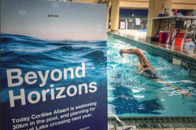 U of G Student Swims 30 Km for Youth Mental Health