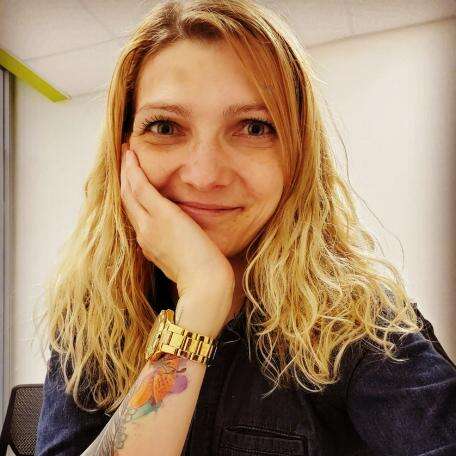 Post-doctoral fellow Dr. Susan Dupej.