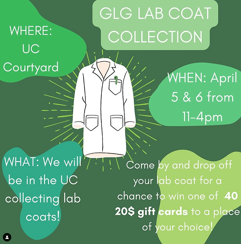 Giving New Life to Old Lab Coats Focus of New Student Club U of G News