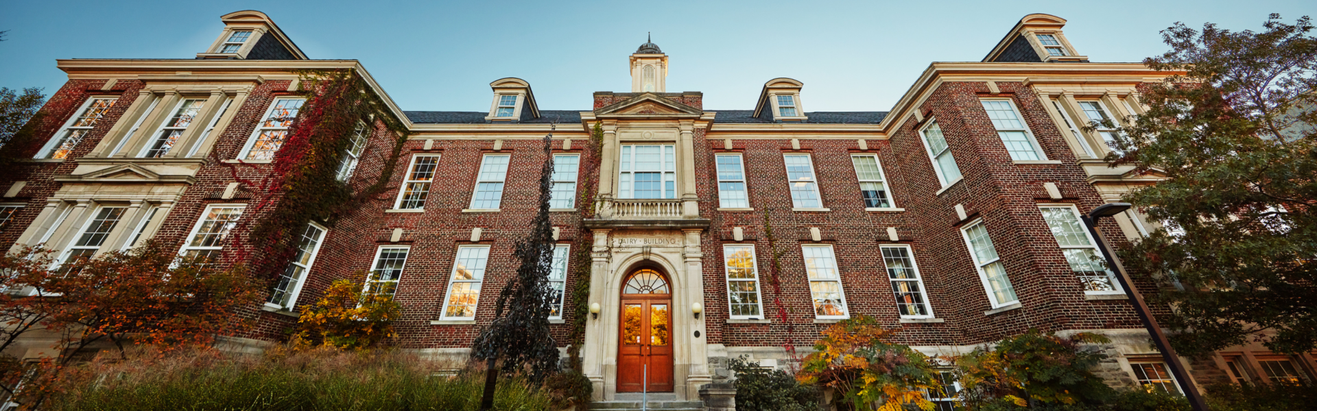 Food science building on a fall day.