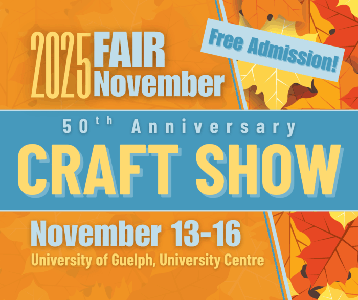 Fair november craft show.