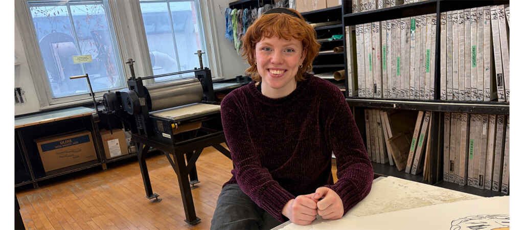 How Experiential Learning Turned a Student Painter Into an Emerging Curator